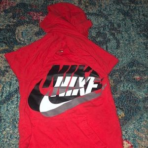 Red Boys Nike hoodie